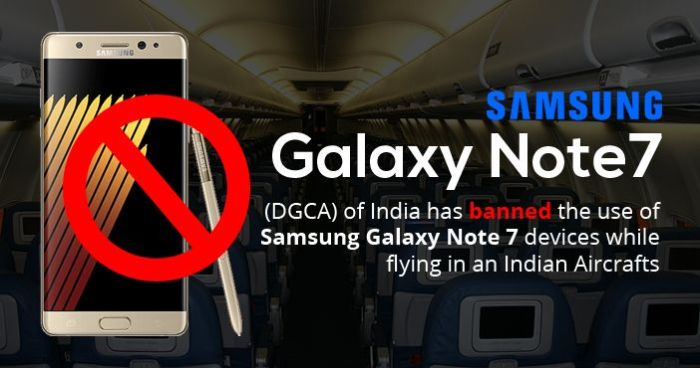 Indian authorities ban galaxy note series