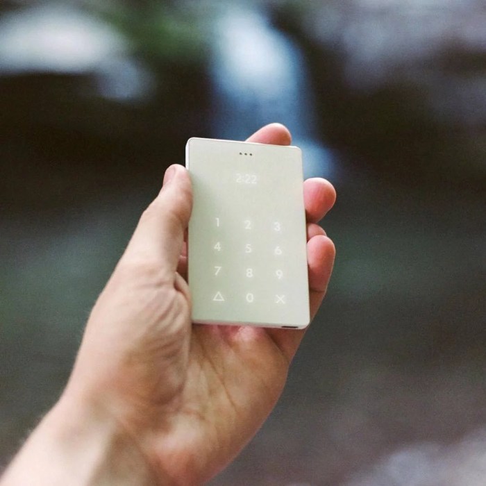 The light phone is a phone with no distractions