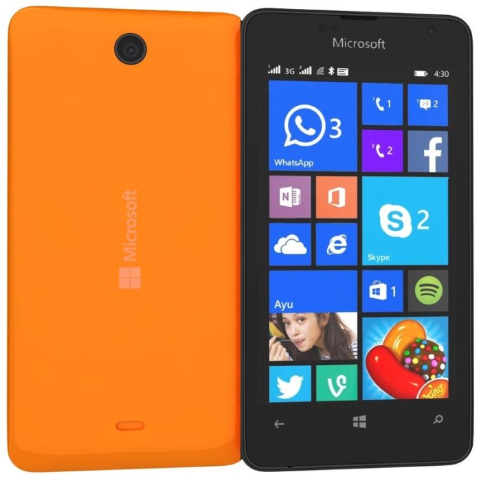 The lumia 430 is microsofts cheapest windows phone yet at 70