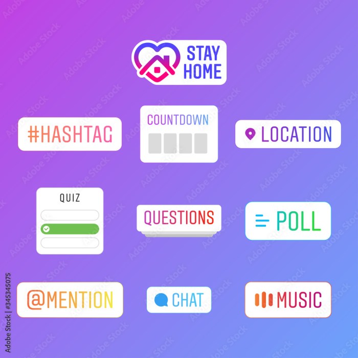 Instagram add yours template story sticker