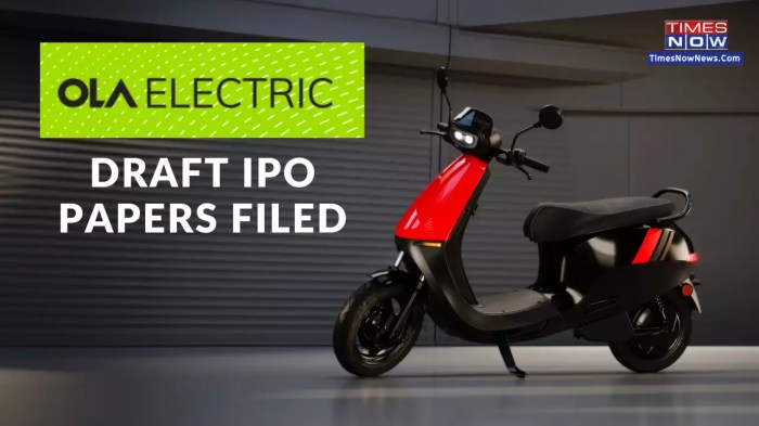 India ola electric files for 662 million ipo