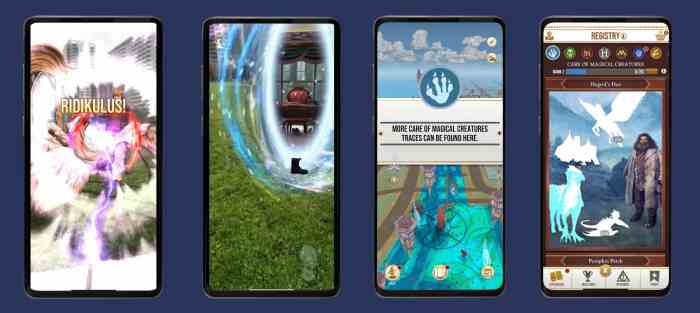 Harry potter ar game by pokemon go creators