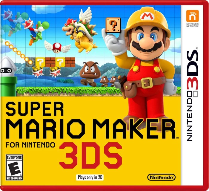 Super mario maker release for nintendo 3ds confirmed