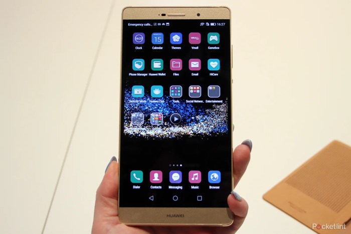 Huawei p8max sports gargantuan 6 8 inch display