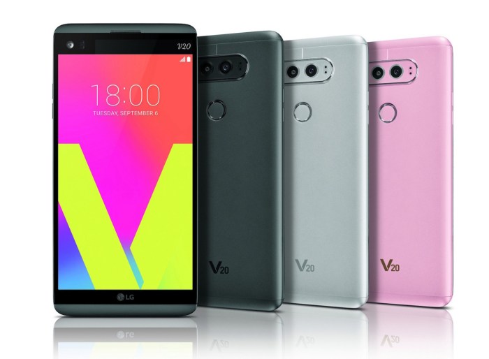 Leaked lg v20 specs include 4000mah battery and 16mp dual camera