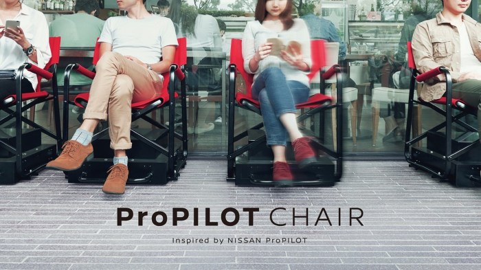 Nissan autonomous propilot chair