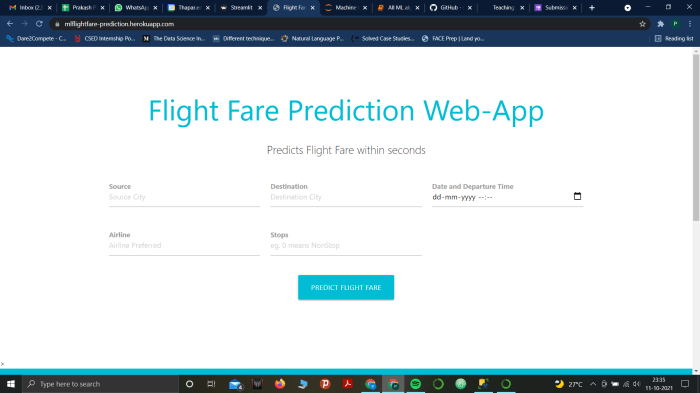 Bing flight price predictor shuts down