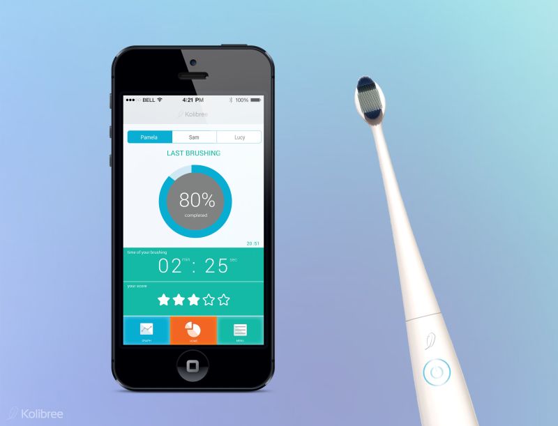 Kolibree magik toothbrush makes teeth cleaning fun with ar