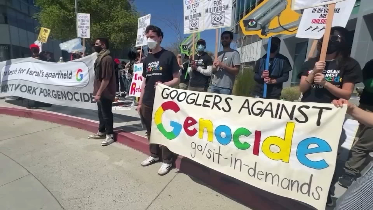 Google fires 28 employees after sit in protest over controversial project nimbus contract with israe