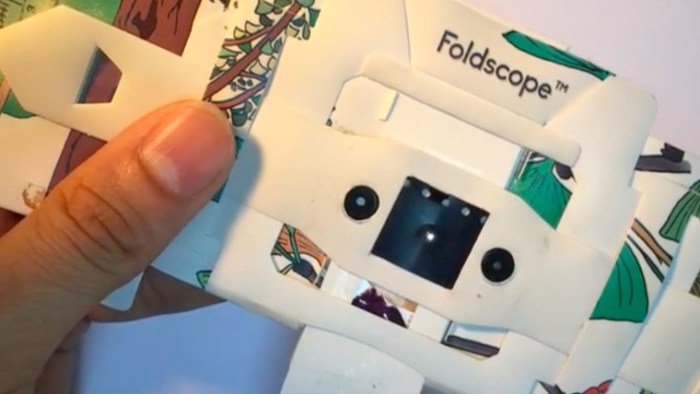 Foldscope the origami microscope