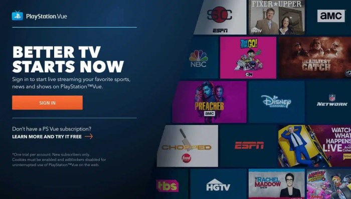 Playstation vue gets nfl network and nfl redzone