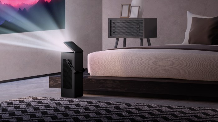 Lg unveils 4k hdr projector