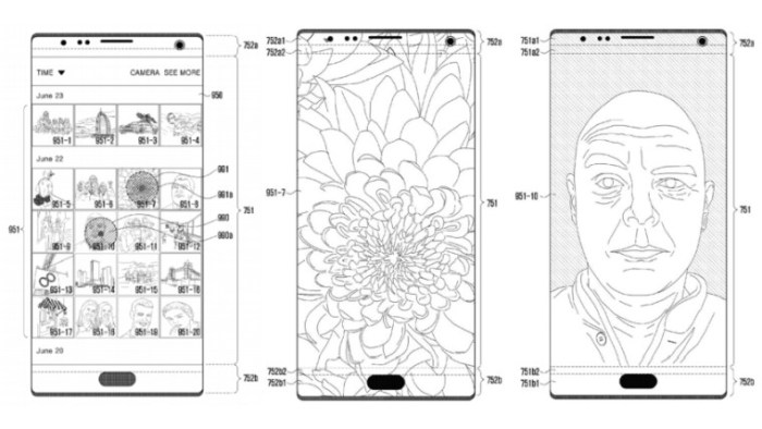 Samsung palm scanning patent