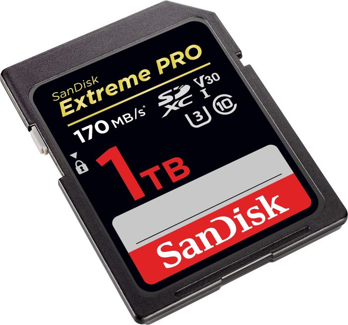 Sandisk world first 1tb sd card