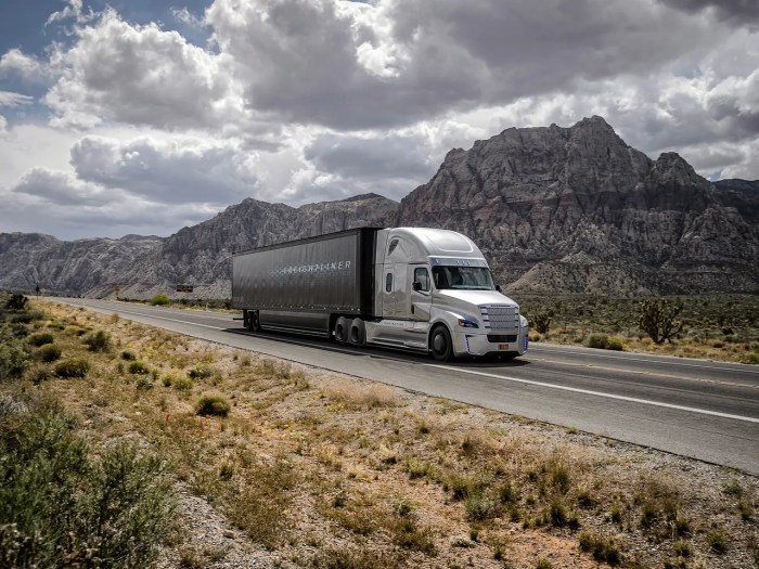 Worlds first self driving semi truck hits the road