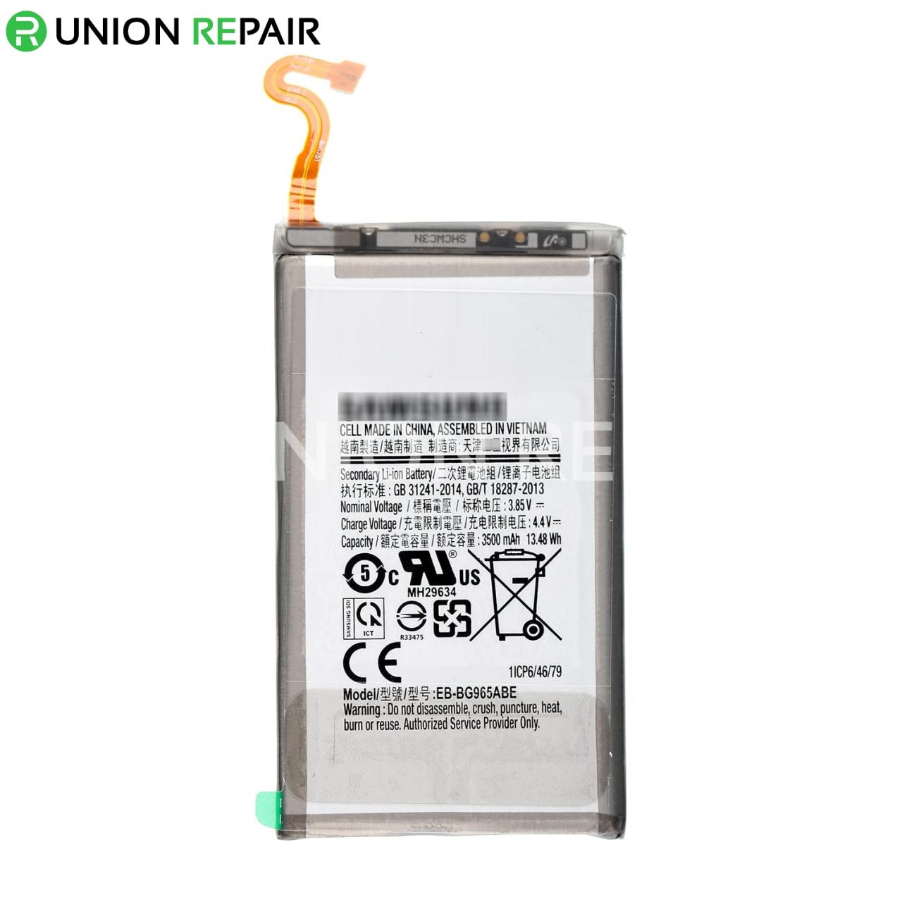 Galaxy s9 battery size 3000mah