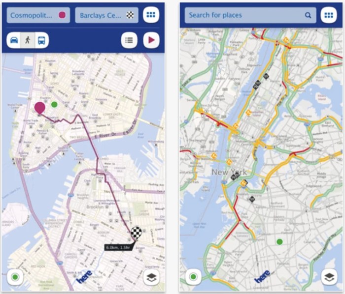 Nokia pulls here maps from itunes app store