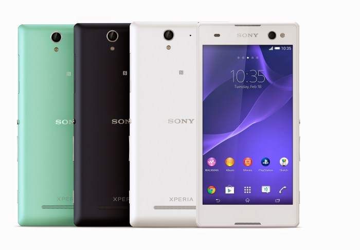 Xperia c3 t2 ultra lollipop