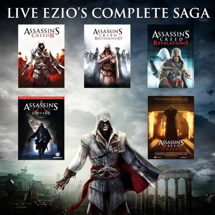 Assassins creed ezio collection announced for playstation 4 and xbox one