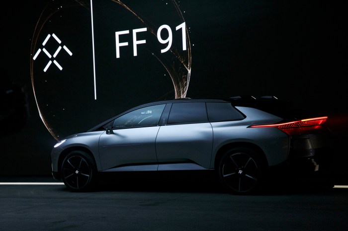 Faraday future recall ff91 airbags cash