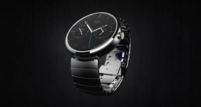 Motorola moto 360 smartwatch launched powered by android wear