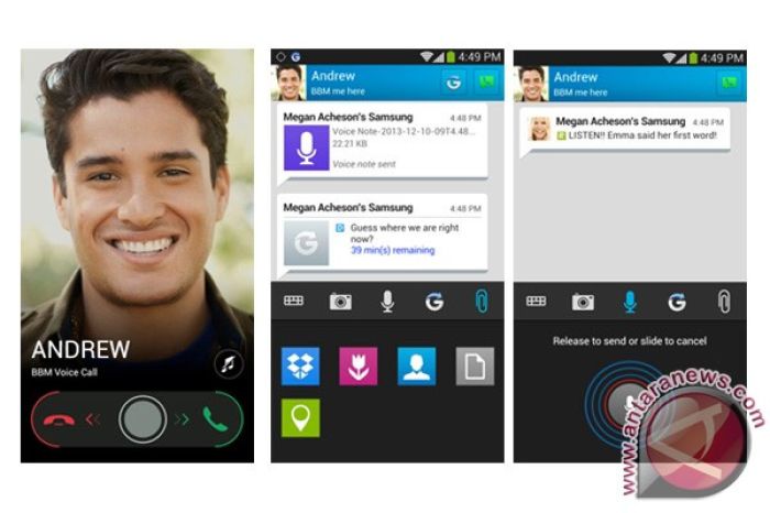 Bbm for android has been installed over 100 million times