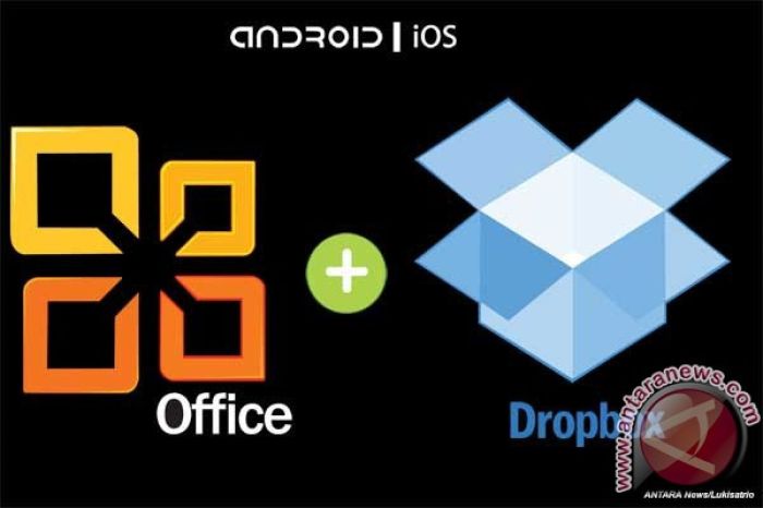 Microsoft announced office online and dropbox web integration