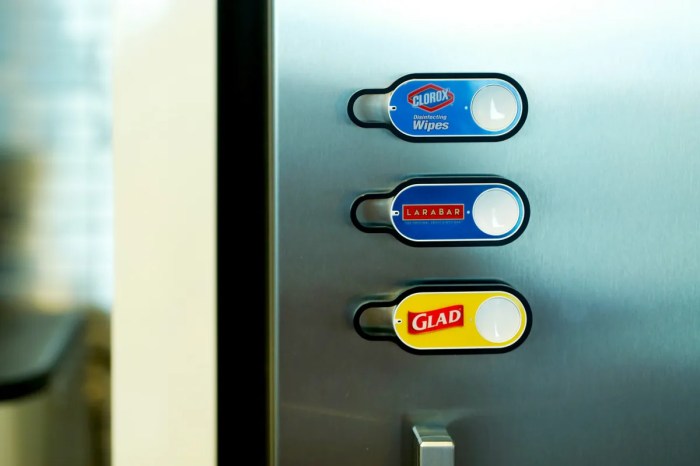 Amazon dash buttons make it even easier to order products