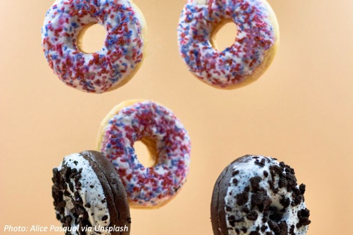 A doughnut makes its way into space dessert just got intergalactic