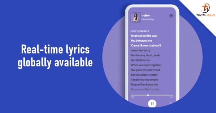 Spotify is quietly moves lyrics behind a paywall