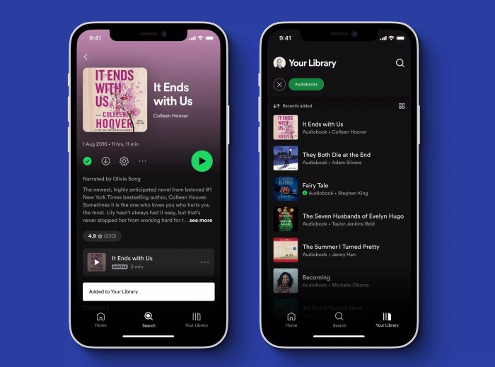 Spotifys audiobooks will get their own countdown pages to tease upcoming new releases