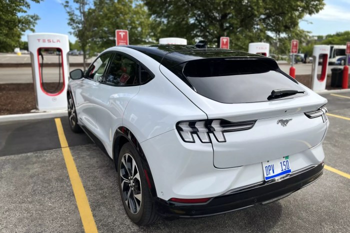 Ford tesla supercharger network access info