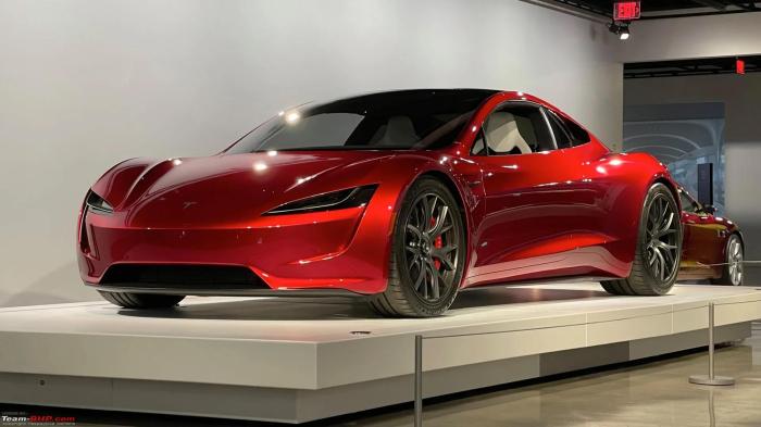 Tesla roadster fastest production car