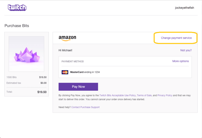 Tip twitch streamers using paypal