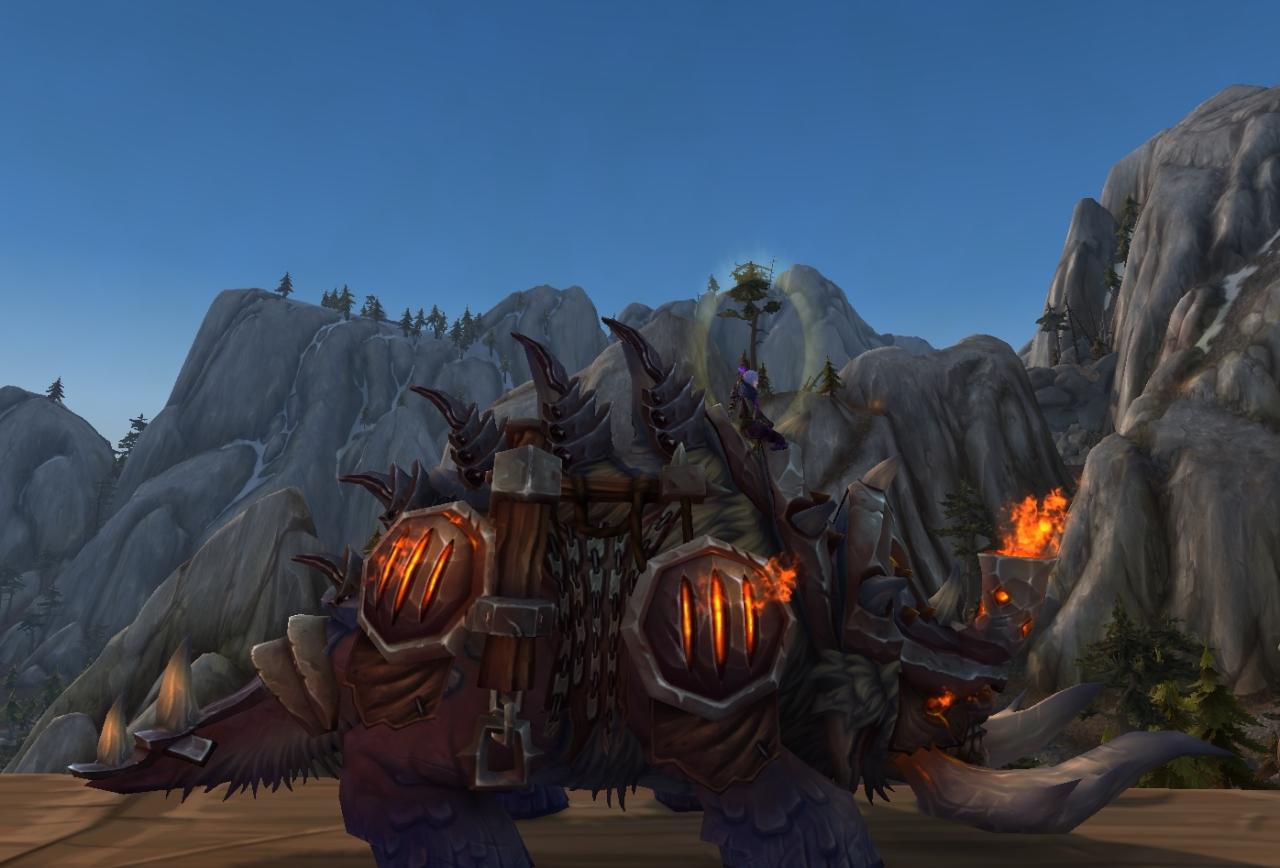 Warlords of draenor no flying