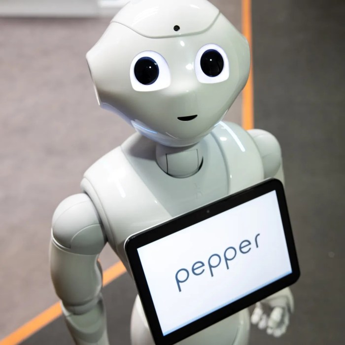 Softbank pepper robot taiwan