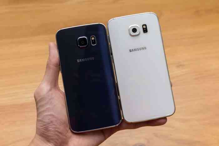 Samsung galaxy s6 edge versus iphone 6 in drop test