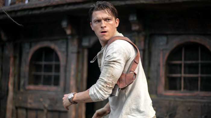 Tom holland teases role uncharted movie