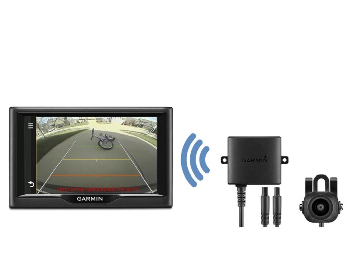 Garmin first nuvi with wireless backup camera