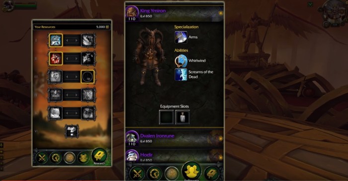 World of warcraft legion companion app