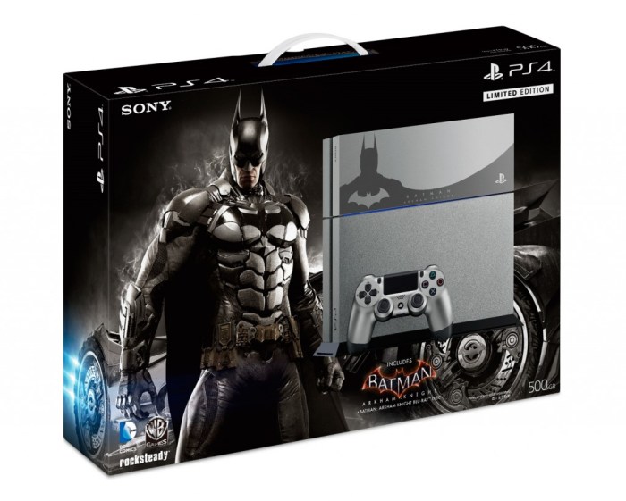 Limited edition batman arkham knight ps4 bundle announced