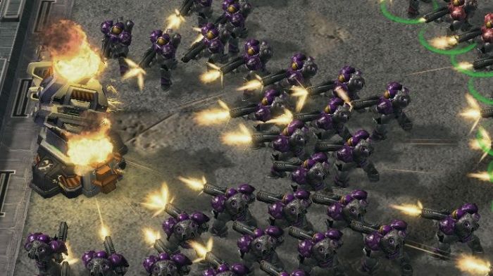 Starcraft 2 mod turns it into a shooter based title