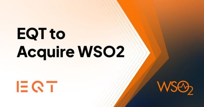 Eqt snaps up enterprise software company wso2 for more than 600m