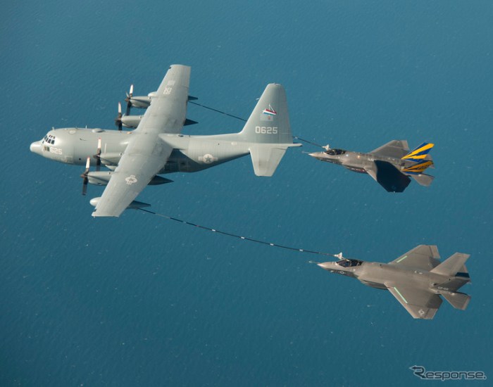 Boeings autonomous plane refuels fighter jets midair