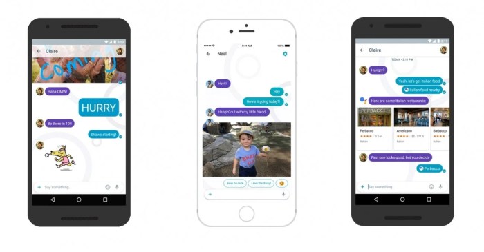 Google allo duo smart messaging launched