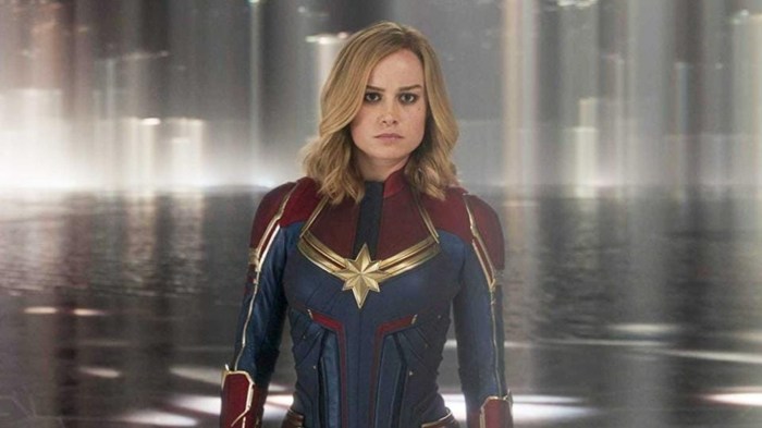 Brie larson is captain marvel