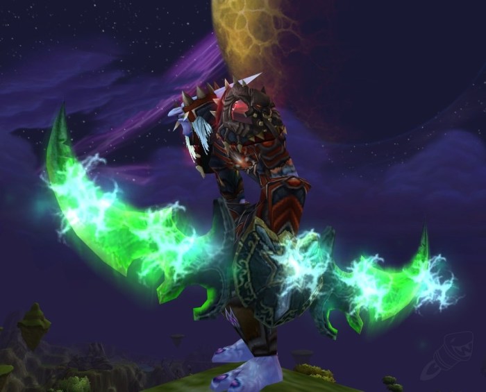 Wow warglaive of azzinoth recreated