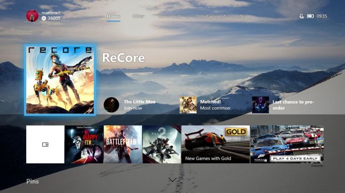 First wave of xbox one april update being seeded