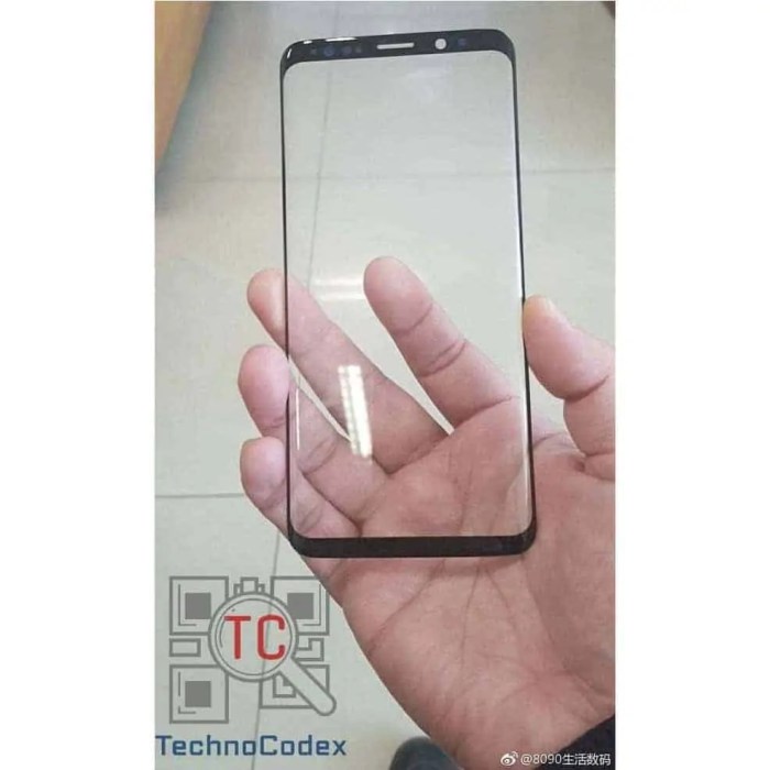 Galaxy s9 bezels not be as slim