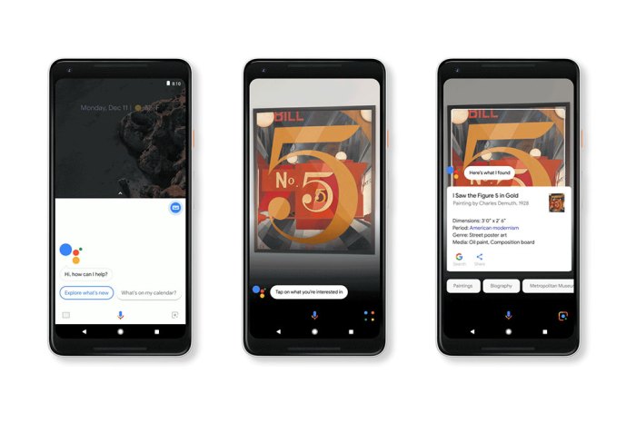 Google assistant updated lens support